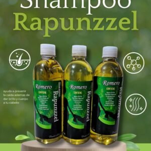 Shampoo Rapunzzel de Romero 3 pz de 500 ml